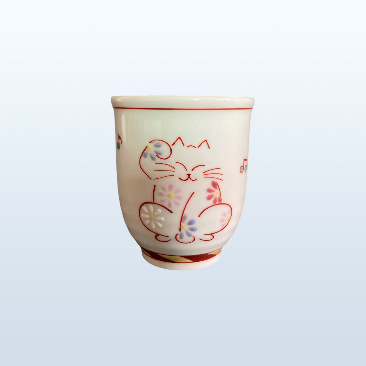 九谷燒|招財貓茶杯組